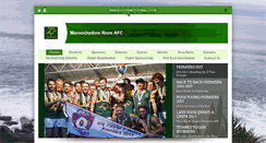 Desktop Screenshot of maroochydoreroos.com